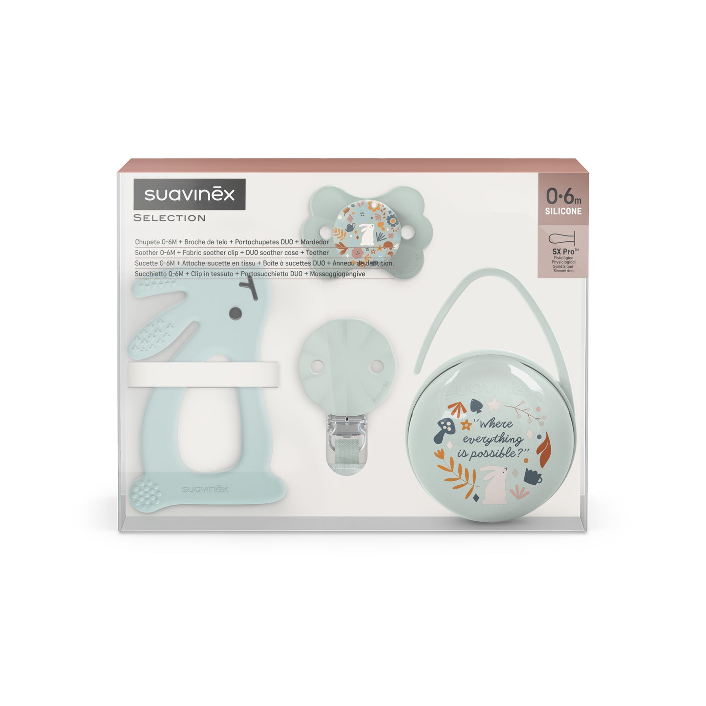 Set de Regalo Wonderland Azul 0-6 meses