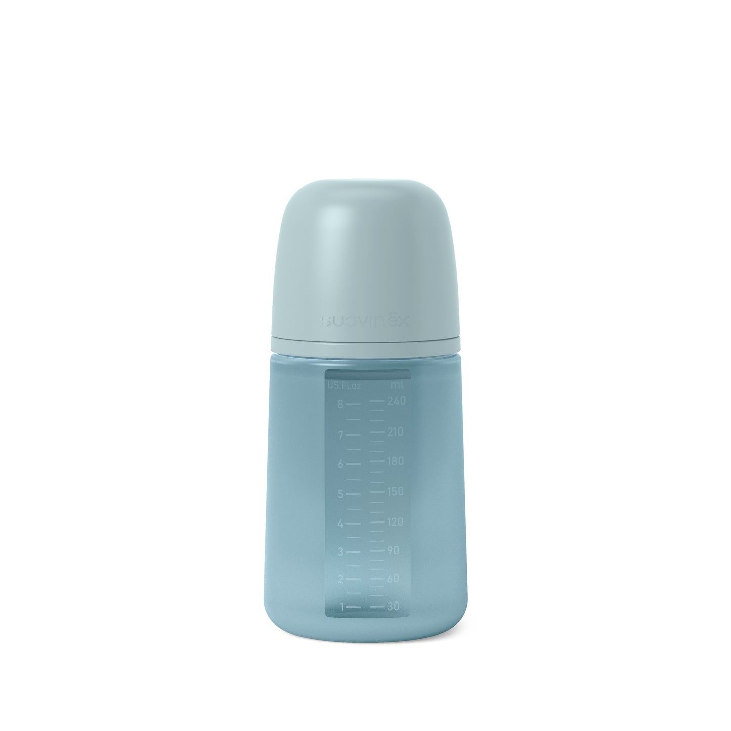 Biberón de Silicón Colour Essence Azul 240ml 2 Pack