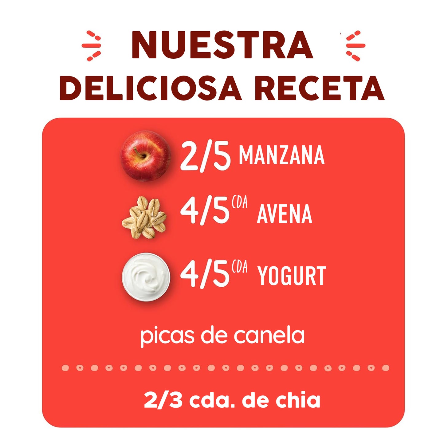 Compotas Super Mornings Manzana, Canela y Yogurt 8 Unidades