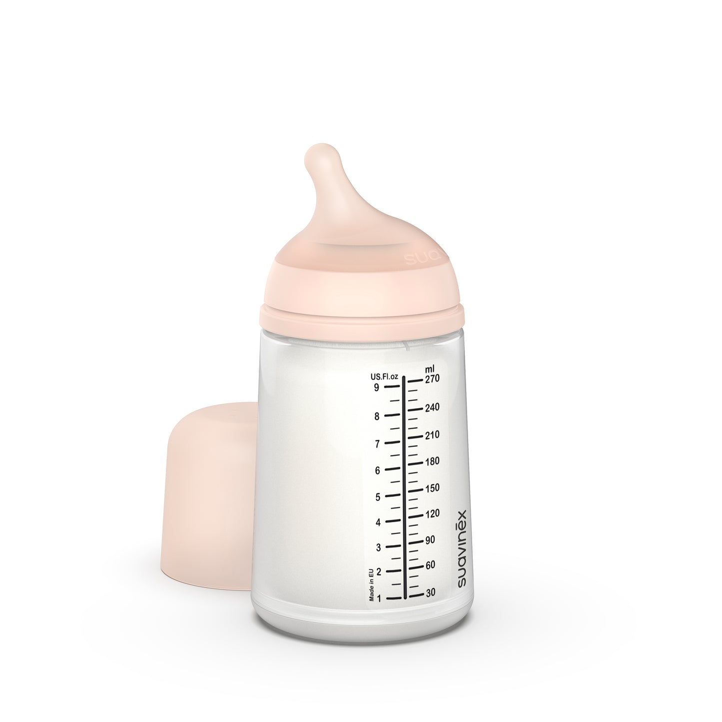 Biberón Zero Zero Anticólico de Silicón Flujo M 270ml
