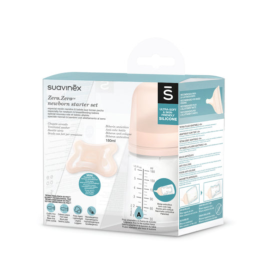 Starter Set Zero Zero Pepe Prematuro + Biberon 180ml